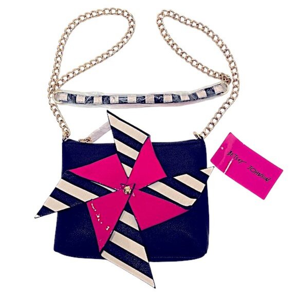 Betsey Johnson Pinwheel Crossbody NWT - Picture 1 of 5